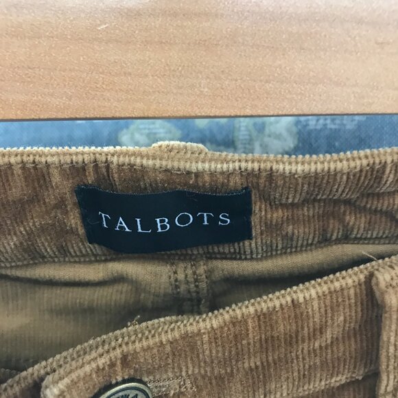 Talbots tan corduroy jegging pants size 4 - Picture 2 of 5